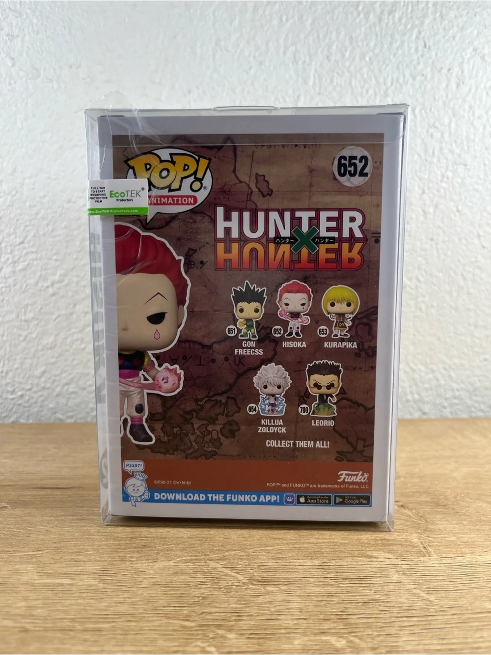 Hisoka Diamond Funko Pop #652 Hot Topic Hunter X Hunter Anime Vaulted NOT MINT